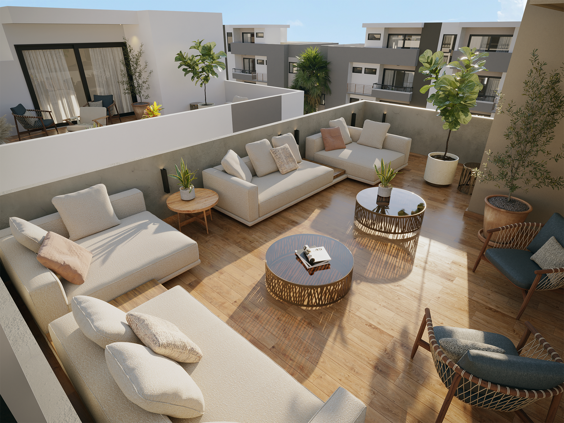 Área de estar al aire libre